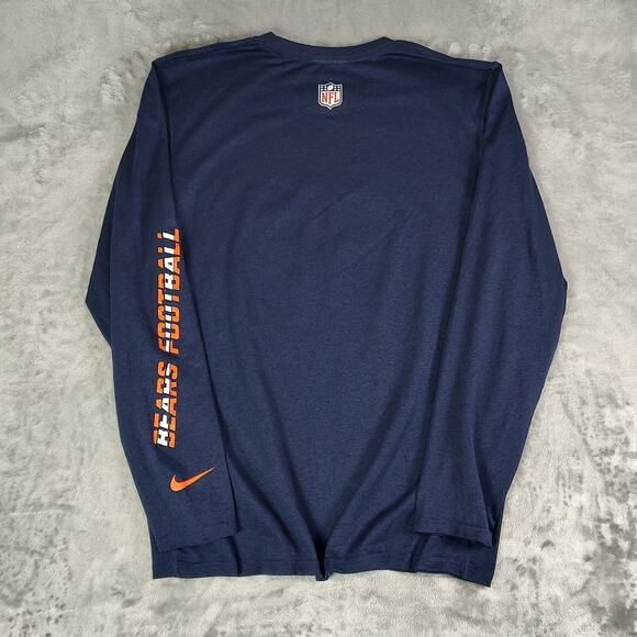 NFL Chicago Bears NIKE Therma-Fit Long-Sleeve Men's long sleeve shirt - Picture 2 of 7